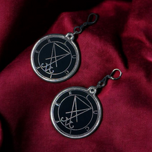 Load image into Gallery viewer, Demon Sigil Earring Set