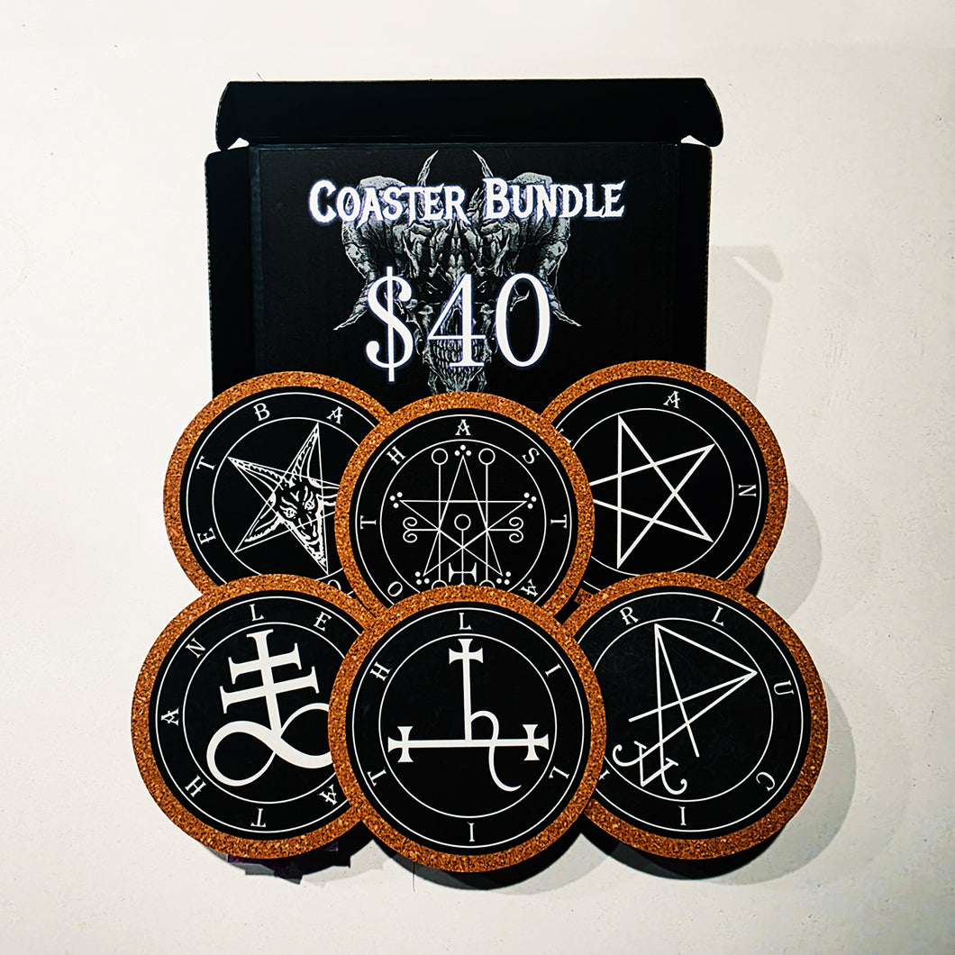 Sigil Cork Coaster Bundle
