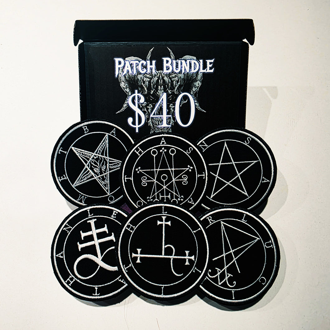 Glow in the Dark Patch Bundle