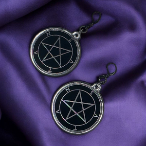 Demon Sigil Earring Set